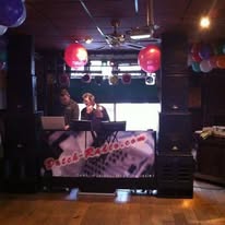 DJ booth met lichtset